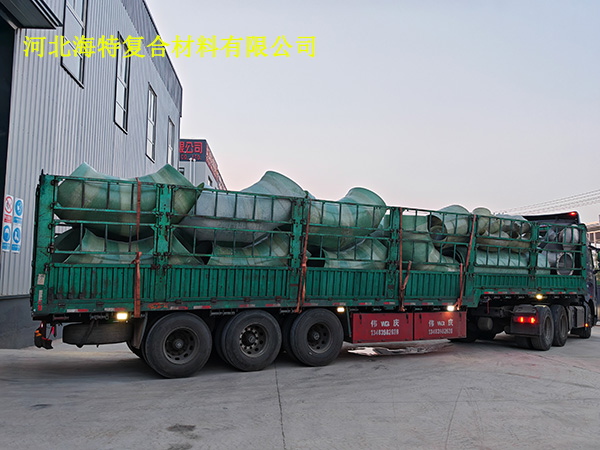 DN4000*6200玻璃钢储罐发货